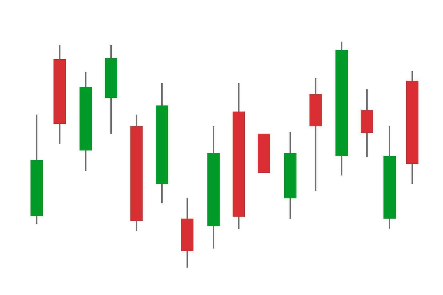 handel Diagram ljus stock, finansiera data marknadsföra, vektor illustration.