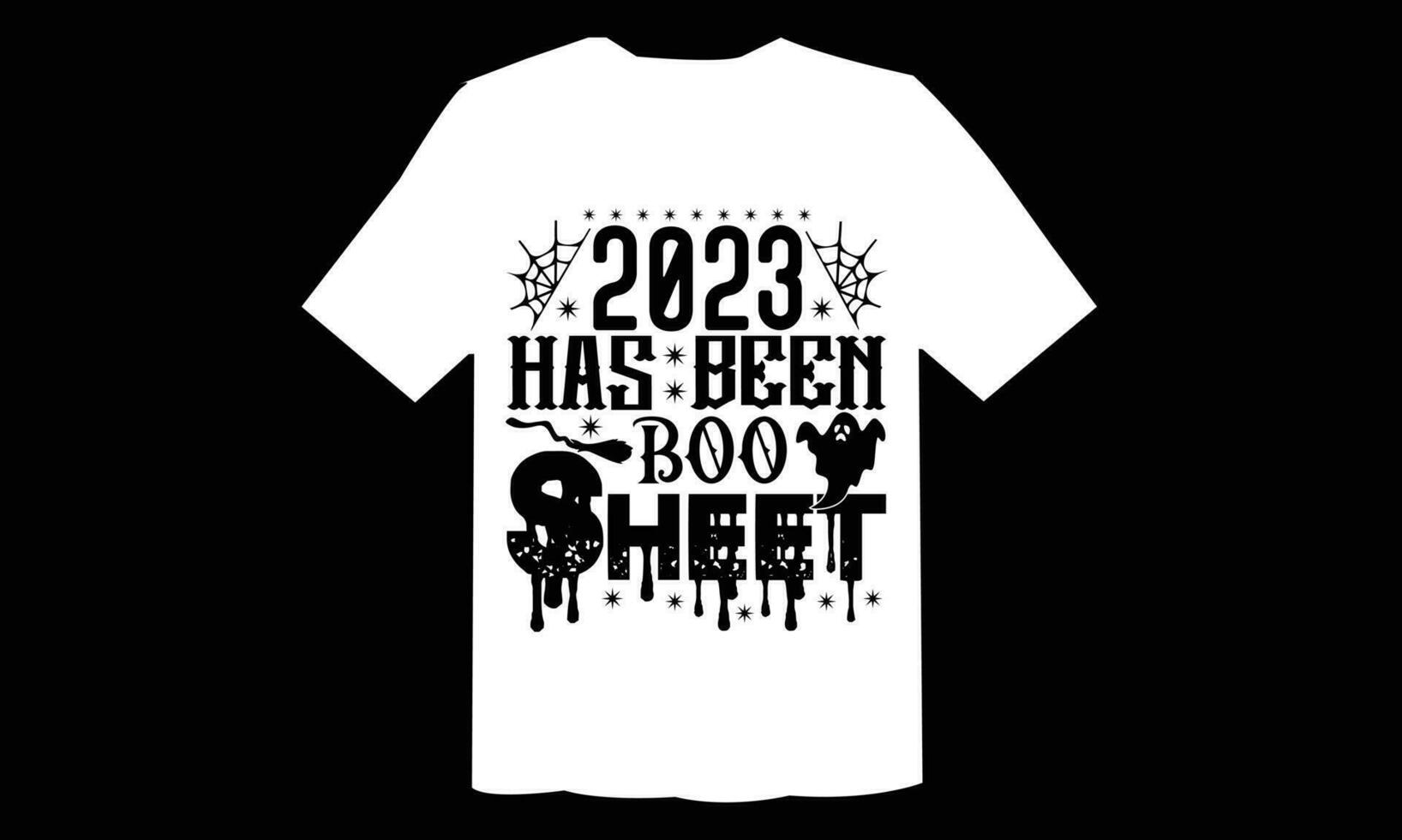2023 har varit bua ark t skjorta skära fil vektor