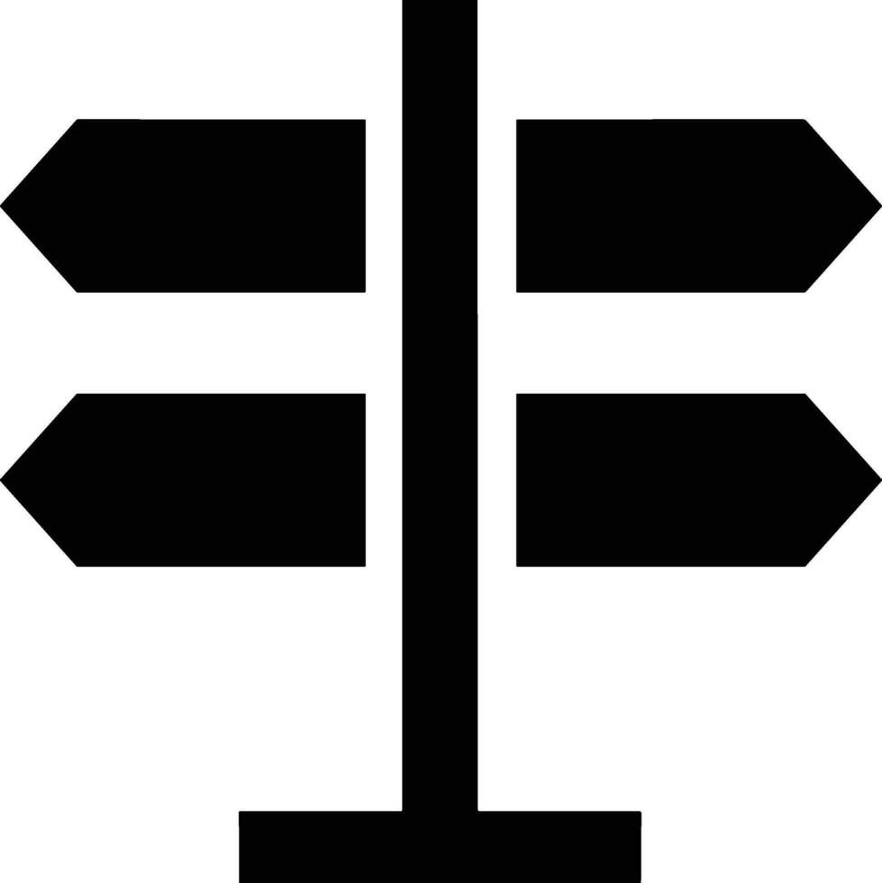 Wegweiser Richtung Symbol Symbol Vektor Bild. Illustration von das Pfeil Information Schild leiten Ziel Design Bild. eps 10