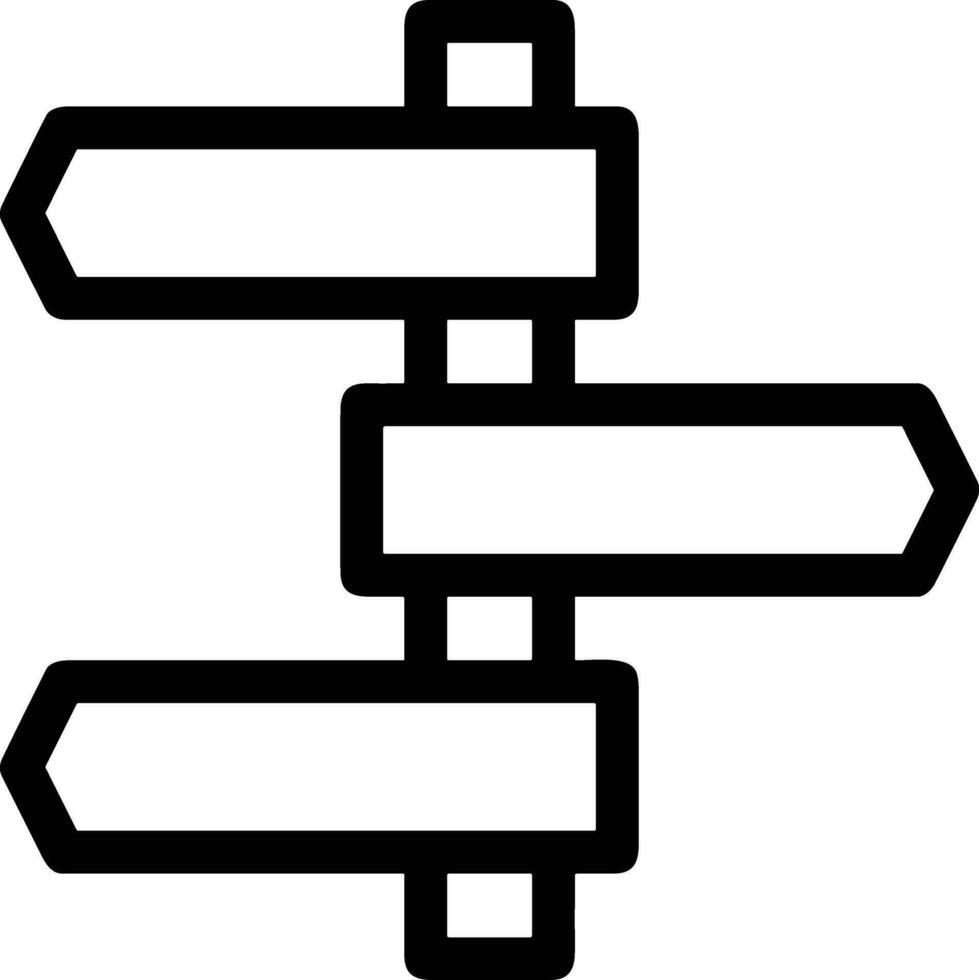 vägvisare riktning ikon symbol vektor bild. illustration av de pil information skylt guide destination design bild. eps 10