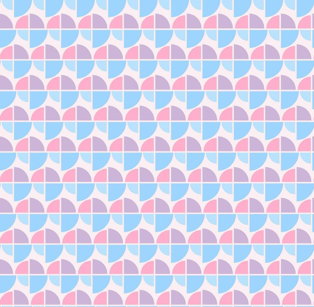 Süßigkeiten Farbe geometrisch gestalten nahtlos Muster Design vektor