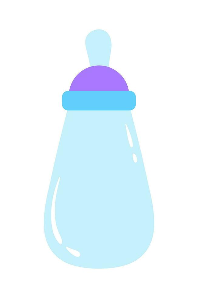 bebis pojke dusch design element med blå Färg isolerat på vit bakgrund. illustration för liten nyfödd pojke. vektor