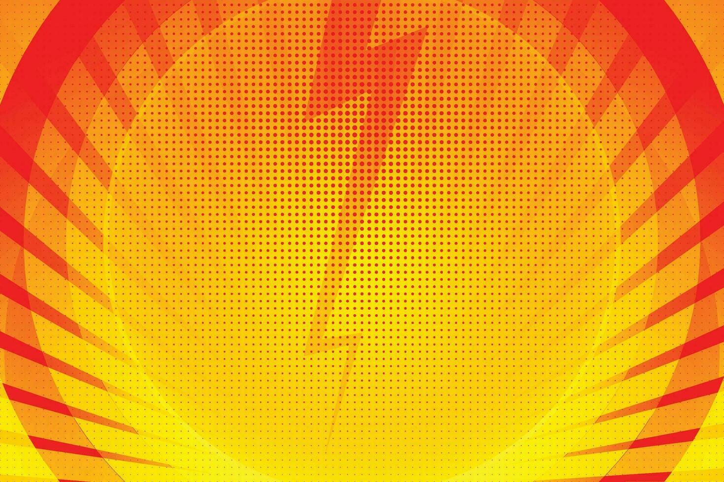 Comic Stil Sonne Strahl Zoomen Geschwindigkeit Linie abstrakt Hintergrund vektor