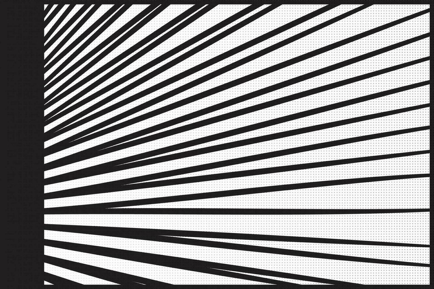 Comic Hand gezeichnet Zoomen Linien Bewegung Hintergrund und Sunburst Muster vektor