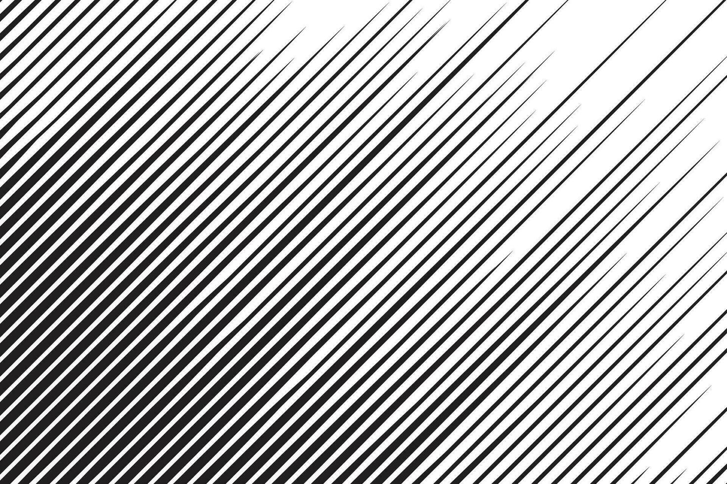 hand dragen komisk abstrakt rörelse hastighet linje zoom effekt bakgrund vektor