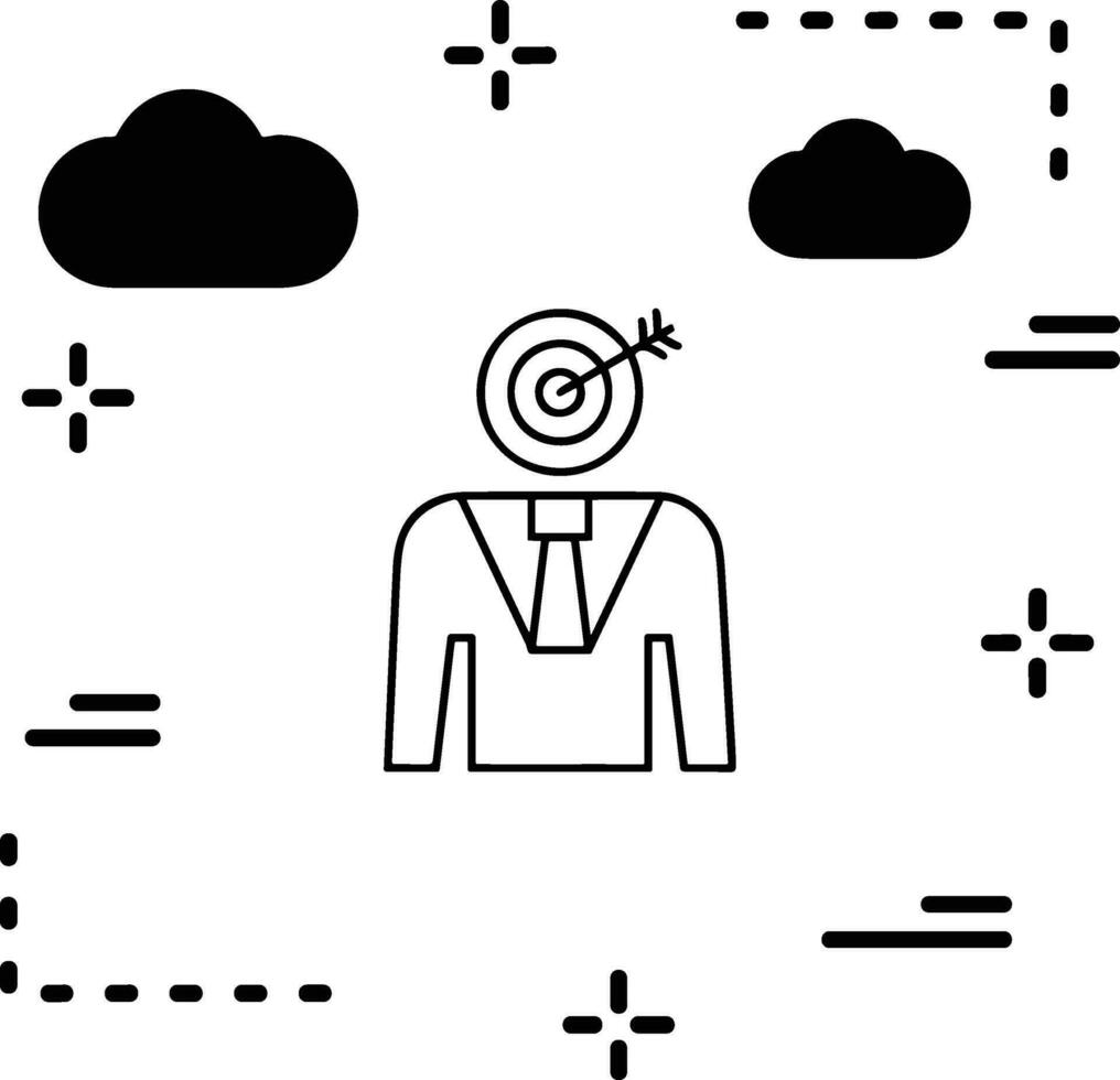 Gehirn Idee Symbol Symbol Vektor Bild. Illustration von das kreativ Intelligenz denken Design Bild