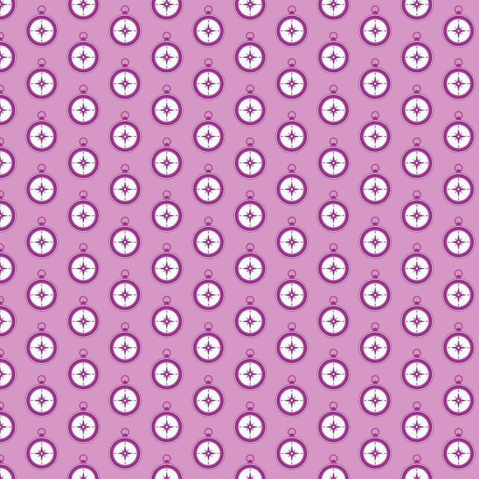 rosa kompass sömlös mönster fantastisk bakgrund vektor