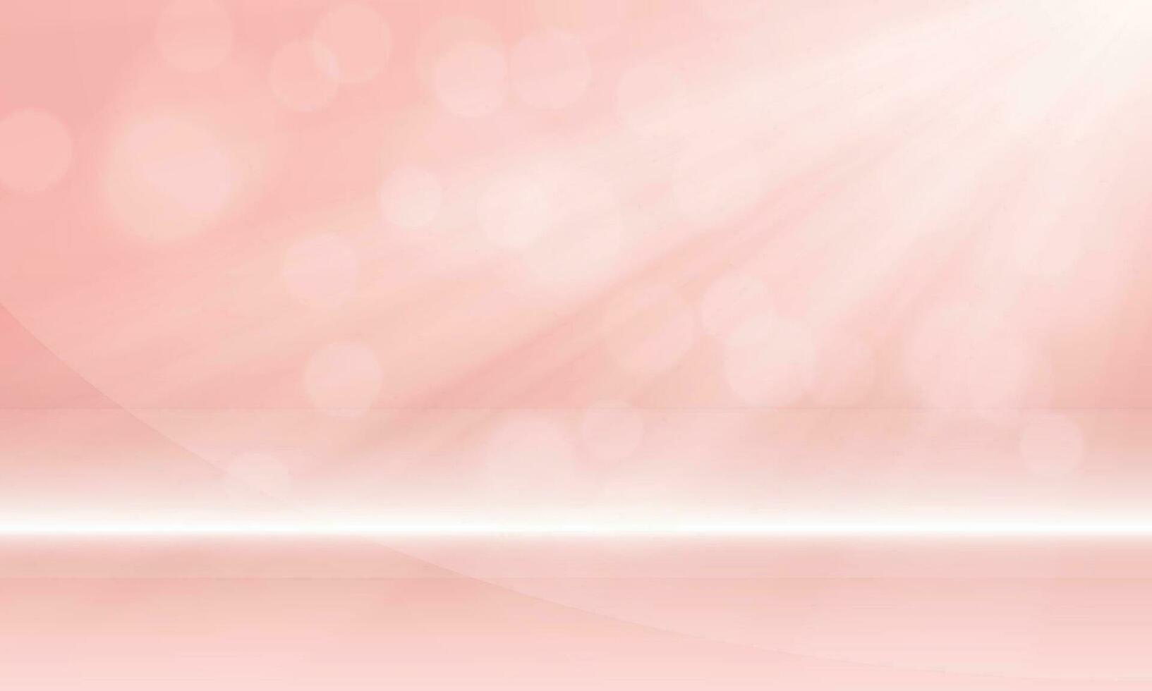 vektor abstrakt rosa bakgrund med ljus bokeh vektor illustration