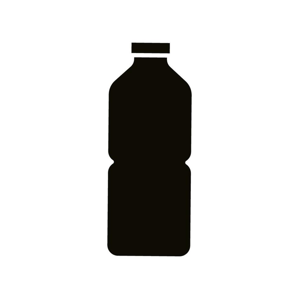 Flasche Symbol Vektor. Flasche zum Wasser Illustration unterzeichnen. Flasche von Alkohol Symbol oder Logo. vektor