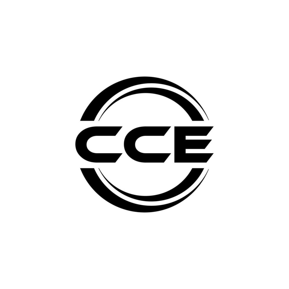 cce logotyp design, inspiration för en unik identitet. modern elegans och kreativ design. vattenmärke din Framgång med de slående detta logotyp. vektor