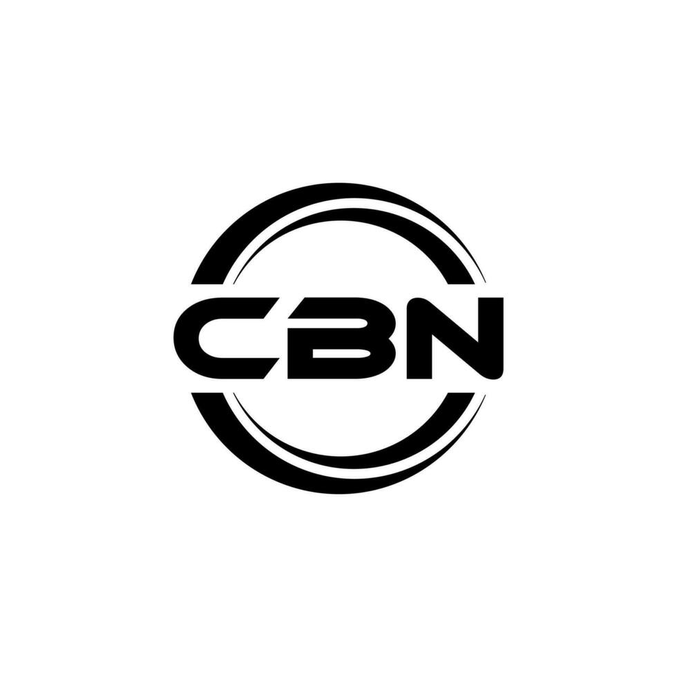 cbn logotyp design, inspiration för en unik identitet. modern elegans och kreativ design. vattenmärke din Framgång med de slående detta logotyp. vektor