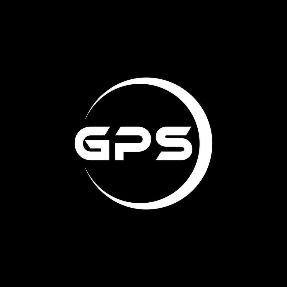 gps logotyp design, inspiration för en unik identitet. modern elegans och kreativ design. vattenmärke din Framgång med de slående detta logotyp. vektor