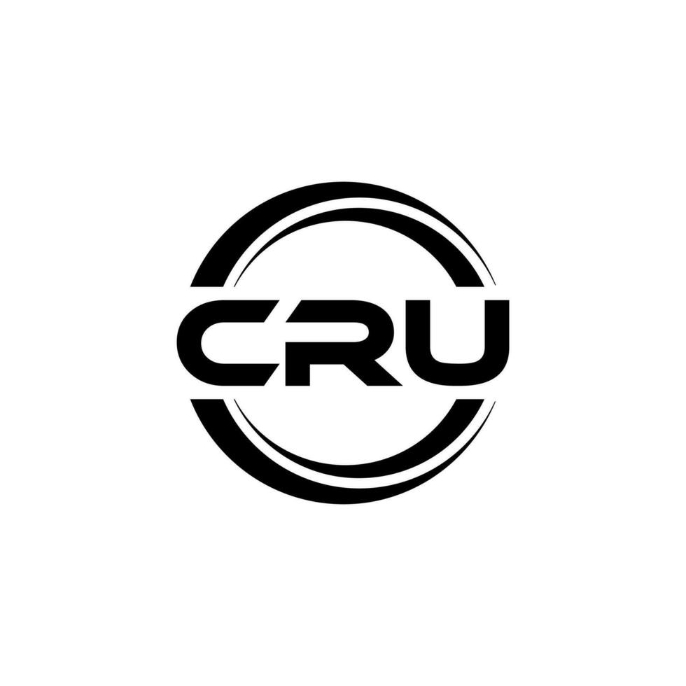 cru logotyp design, inspiration för en unik identitet. modern elegans och kreativ design. vattenmärke din Framgång med de slående detta logotyp. vektor