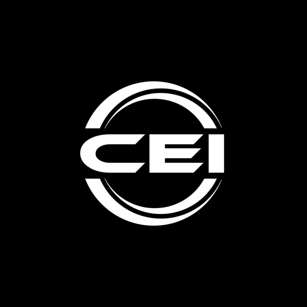 cei logotyp design, inspiration för en unik identitet. modern elegans och kreativ design. vattenmärke din Framgång med de slående detta logotyp. vektor