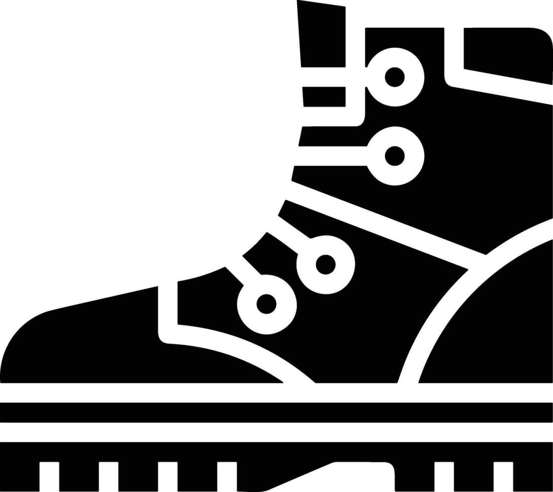 Stiefel Symbol Symbol Vektor Bild. Illustration von das Stiefel Schuhwerk Schuh Design Bild. eps 10