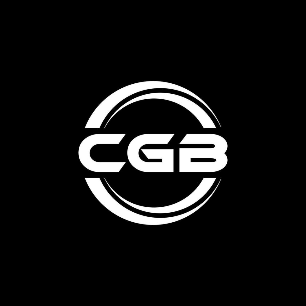 cgb Logo Design, Inspiration zum ein einzigartig Identität. modern Eleganz und kreativ Design. Wasserzeichen Ihre Erfolg mit das auffällig diese Logo. vektor