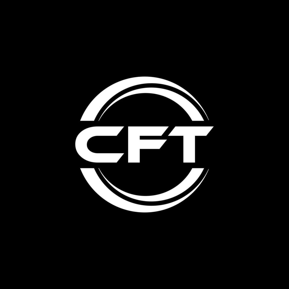 cft logotyp design, inspiration för en unik identitet. modern elegans och kreativ design. vattenmärke din Framgång med de slående detta logotyp. vektor