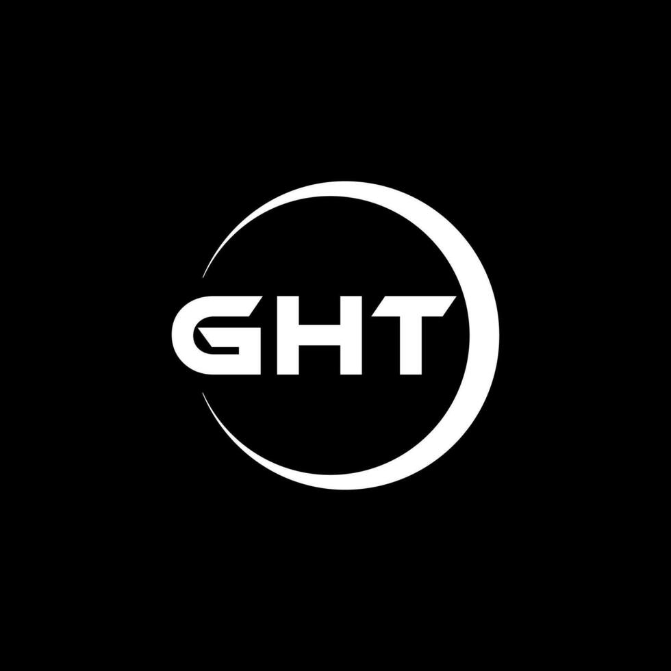 ght logotyp design, inspiration för en unik identitet. modern elegans och kreativ design. vattenmärke din Framgång med de slående detta logotyp. vektor