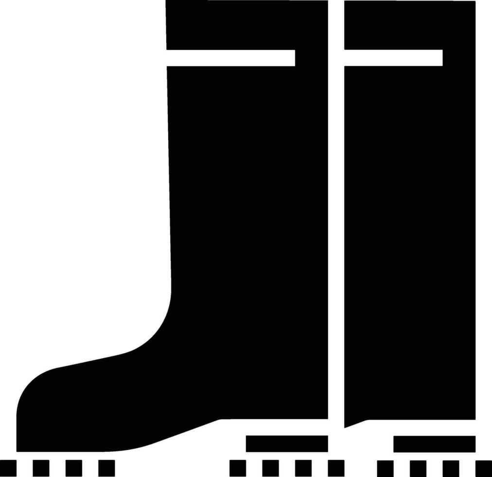 Stiefel Symbol Symbol Vektor Bild. Illustration von das Stiefel Schuhwerk Schuh Design Bild. eps 10