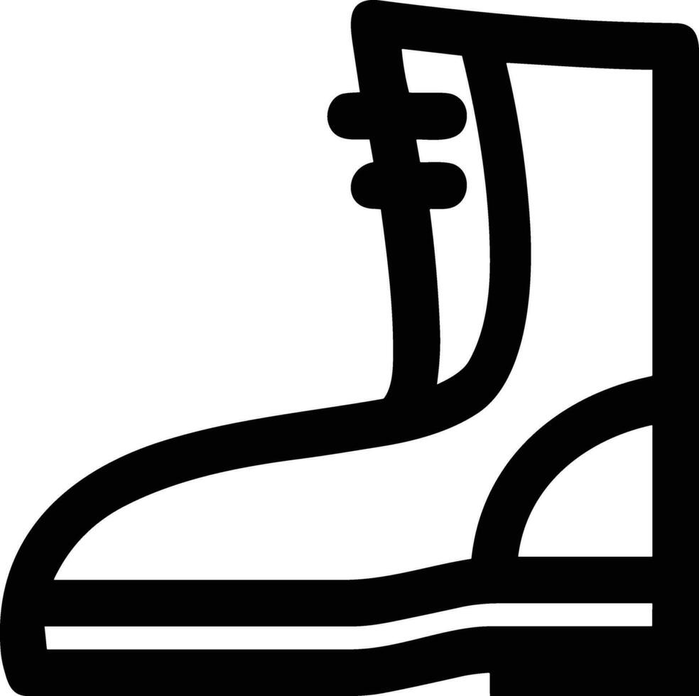 Stiefel Symbol Symbol Vektor Bild. Illustration von das Stiefel Schuhwerk Schuh Design Bild. eps 10