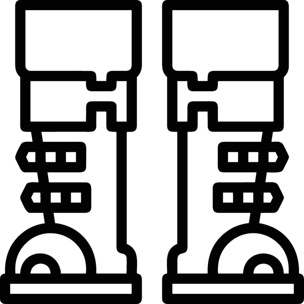 Stiefel Symbol Symbol Vektor Bild. Illustration von das Stiefel Schuhwerk Schuh Design Bild. eps 10