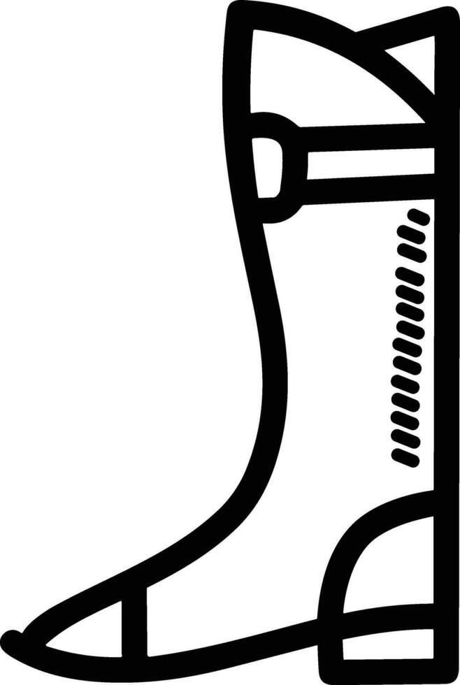 Stiefel Symbol Symbol Vektor Bild. Illustration von das Stiefel Schuhwerk Schuh Design Bild. eps 10