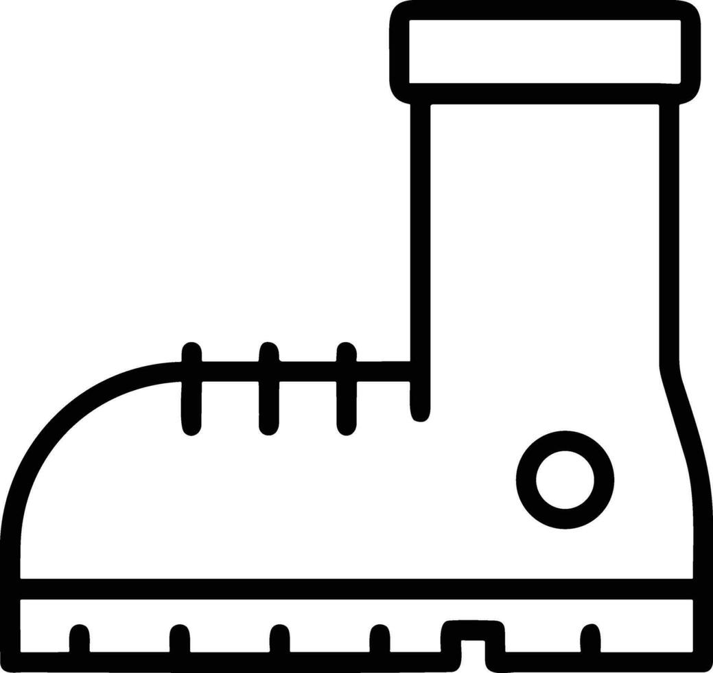 Stiefel Symbol Symbol Vektor Bild. Illustration von das Stiefel Schuhwerk Schuh Design Bild. eps 10