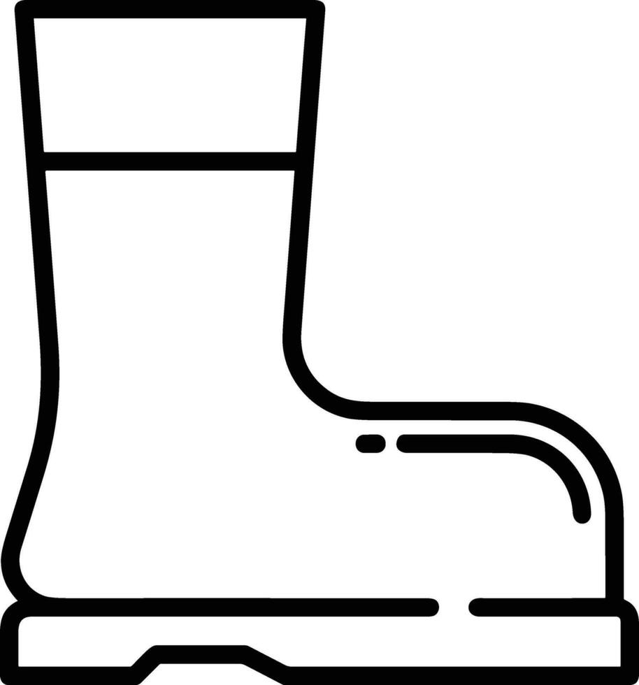 Stiefel Symbol Symbol Vektor Bild. Illustration von das Stiefel Schuhwerk Schuh Design Bild. eps 10