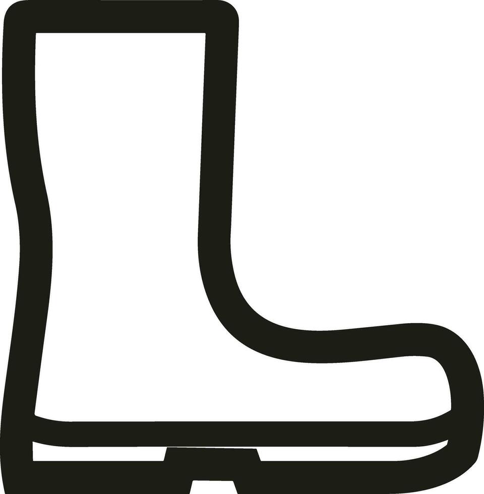 Stiefel Symbol Symbol Vektor Bild. Illustration von das Stiefel Schuhwerk Schuh Design Bild. eps 10