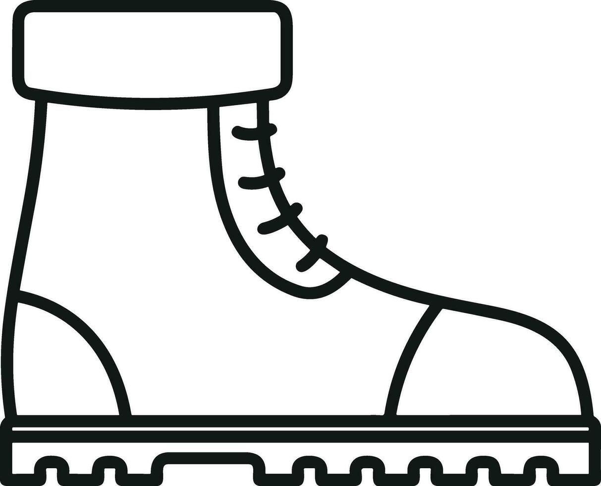 Stiefel Symbol Symbol Vektor Bild. Illustration von das Stiefel Schuhwerk Schuh Design Bild. eps 10