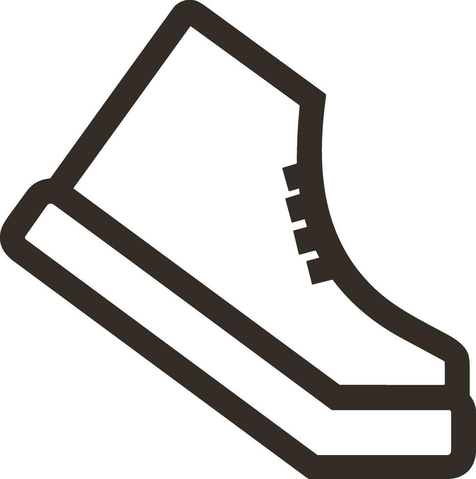 Stiefel Symbol Symbol Vektor Bild. Illustration von das Stiefel Schuhwerk Schuh Design Bild. eps 10