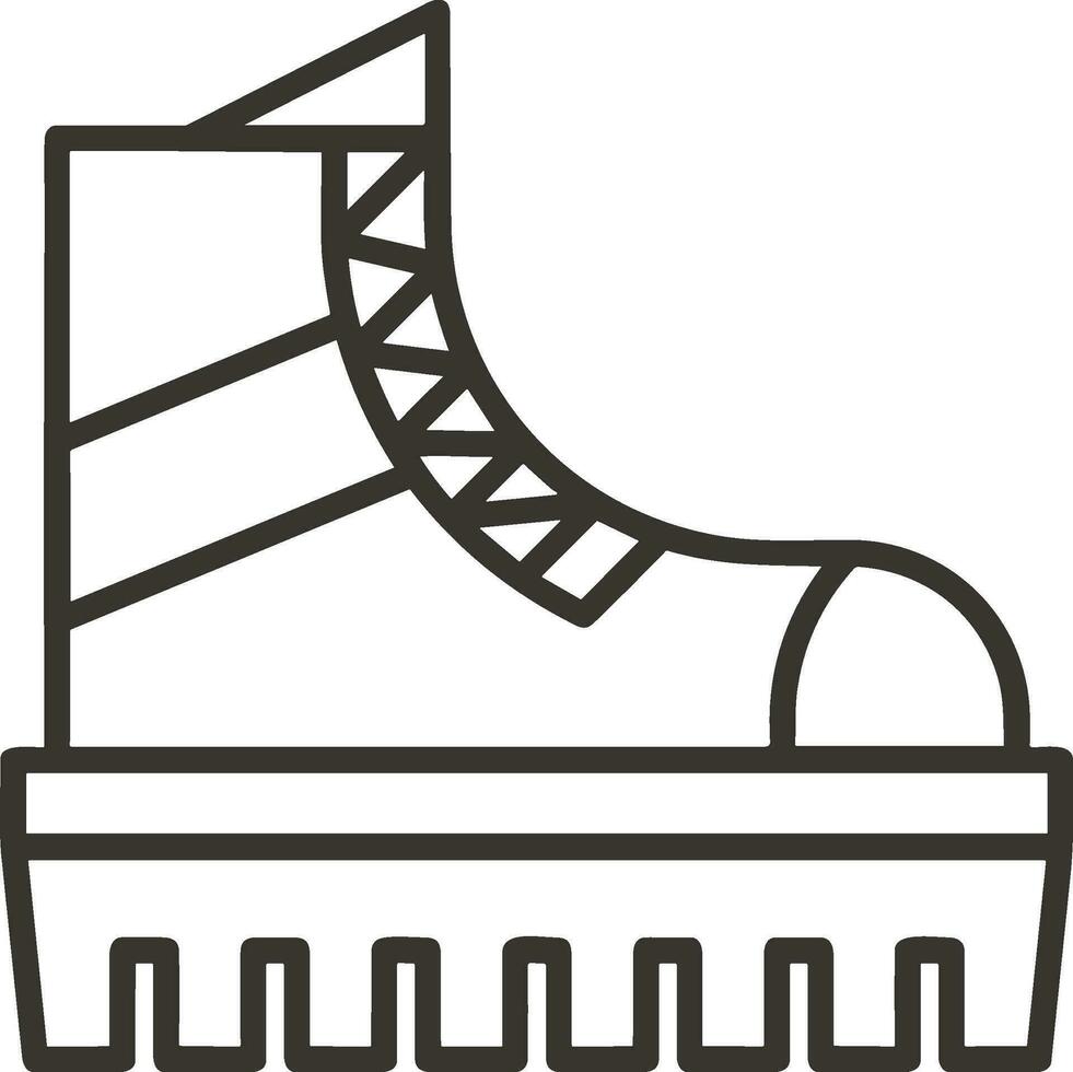 Stiefel Symbol Symbol Vektor Bild. Illustration von das Stiefel Schuhwerk Schuh Design Bild. eps 10