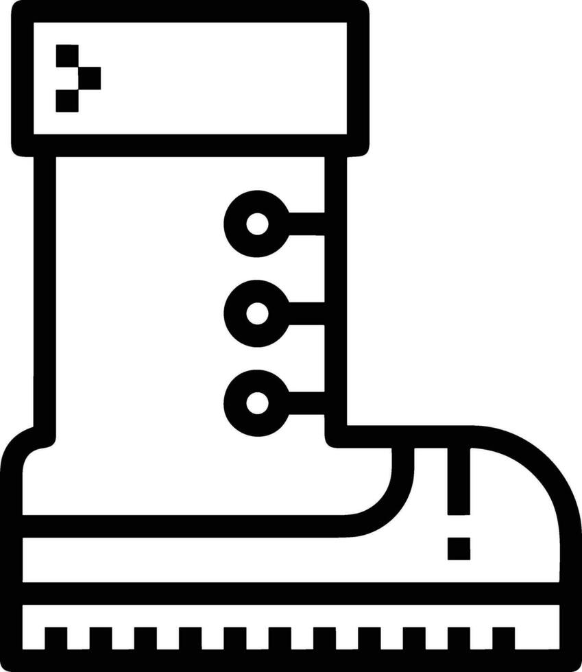 Stiefel Symbol Symbol Vektor Bild. Illustration von das Stiefel Schuhwerk Schuh Design Bild. eps 10