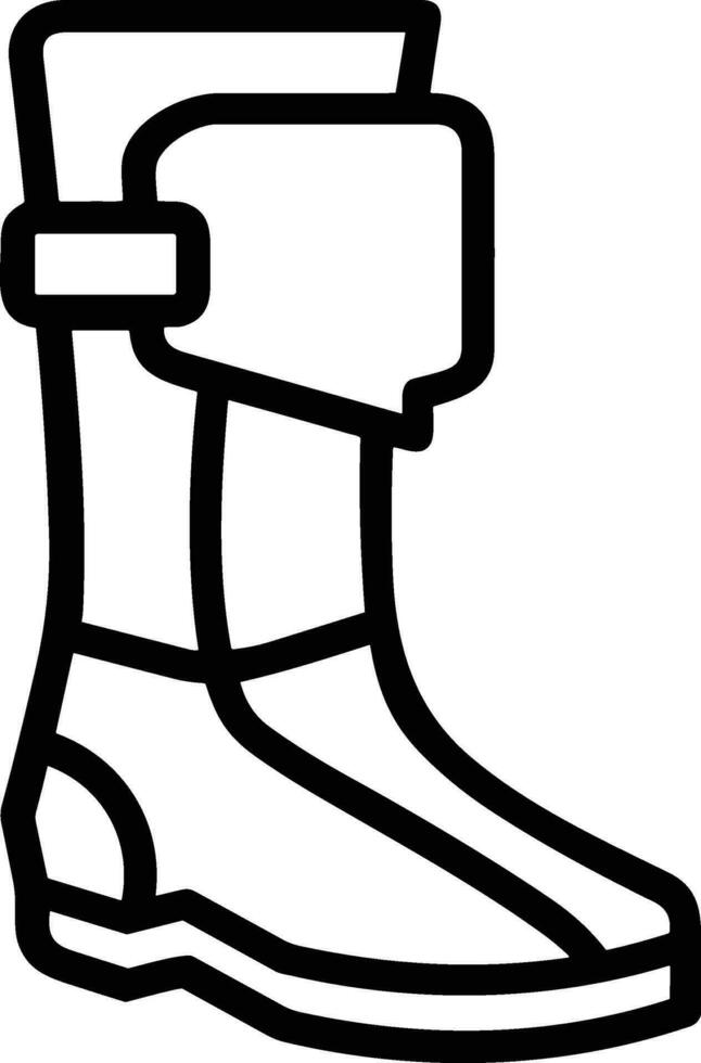 Stiefel Symbol Symbol Vektor Bild. Illustration von das Stiefel Schuhwerk Schuh Design Bild. eps 10