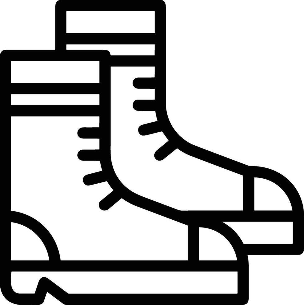 Stiefel Symbol Symbol Vektor Bild. Illustration von das Stiefel Schuhwerk Schuh Design Bild. eps 10