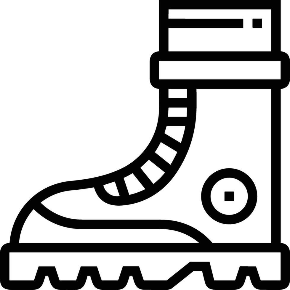 Stiefel Symbol Symbol Vektor Bild. Illustration von das Stiefel Schuhwerk Schuh Design Bild. eps 10