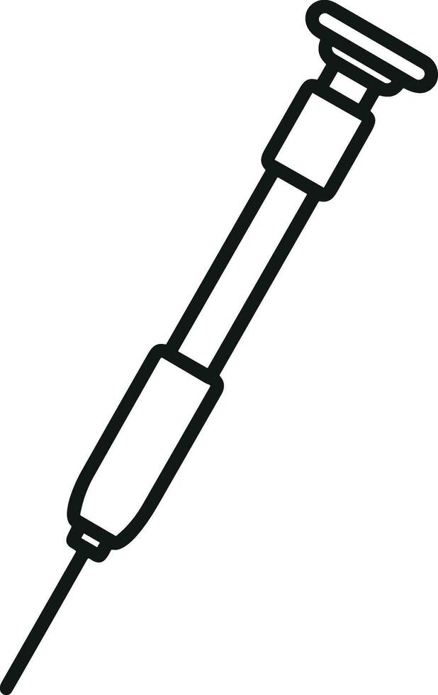 skruvmejsel reparera ikon symbol vektor bild. illustration av de fixera toolkit design bild. eps 10