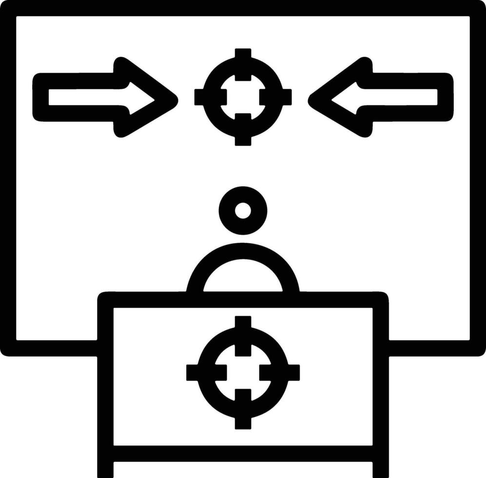 lärare ikon symbol vektor bild. illustration av de Träning företag skola klassrum ikon design bild