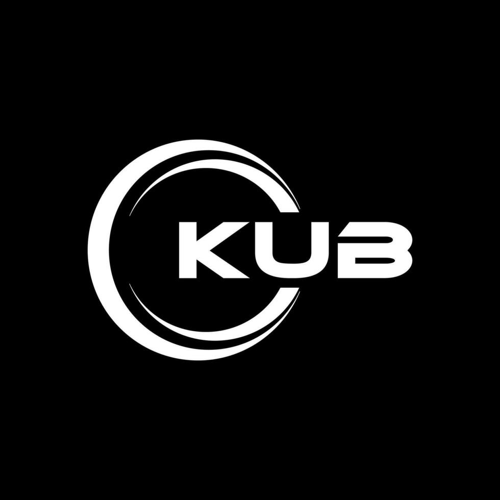 kub logotyp design, inspiration för en unik identitet. modern elegans och kreativ design. vattenmärke din Framgång med de slående detta logotyp. vektor