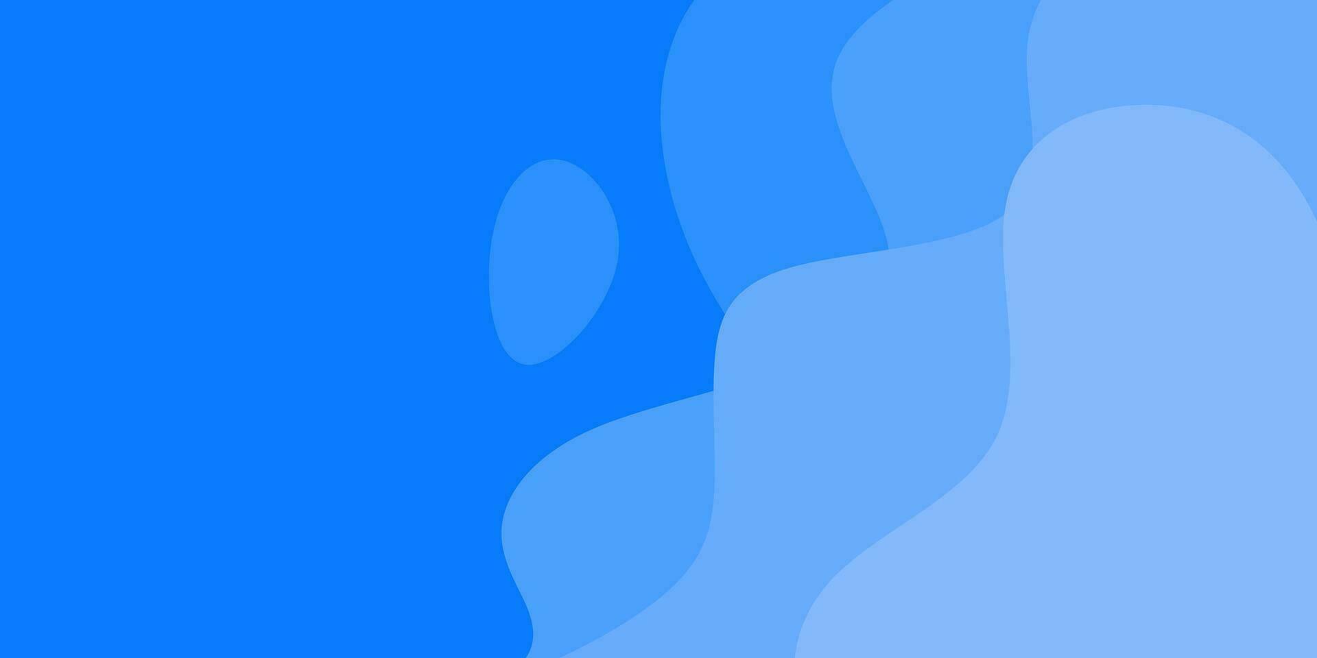 Blau minimalistisch abstrakt modern Hintergrund Banner Vektor Illustration