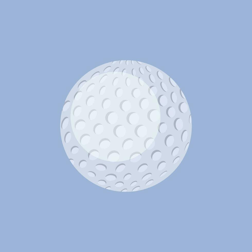 Golf Ball Symbol. Karikatur Illustration von Golf Ball Symbol zum Netz Design. Vektor Illustration.