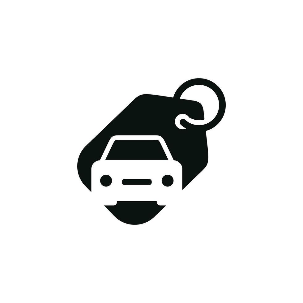 Auto Deal Symbol isoliert auf mit Hintergrund vektor