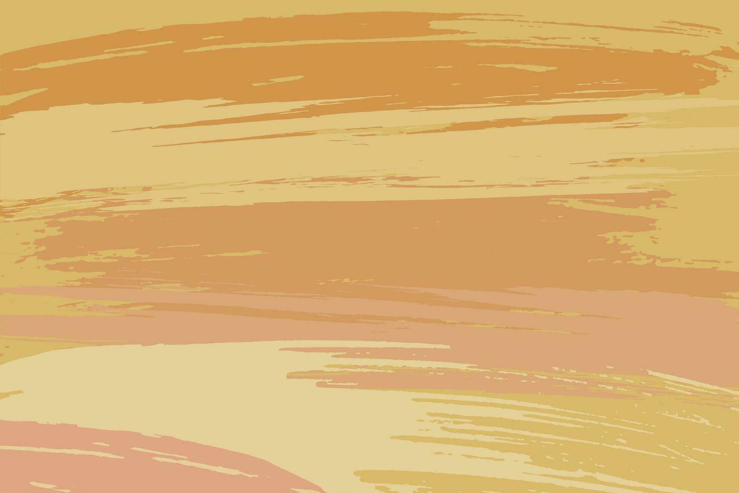 abstrakt Gold Hintergrund mit Gradient Bürste Schlaganfall Wirkung. Beste Vorlage Illustration. vektor