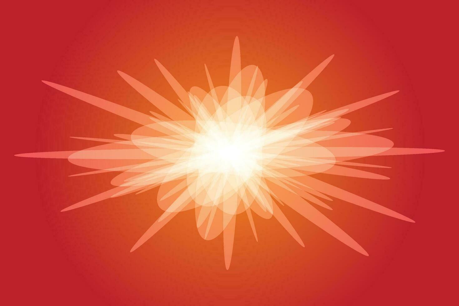 glöd explosion starburst vektor uppsättning samling