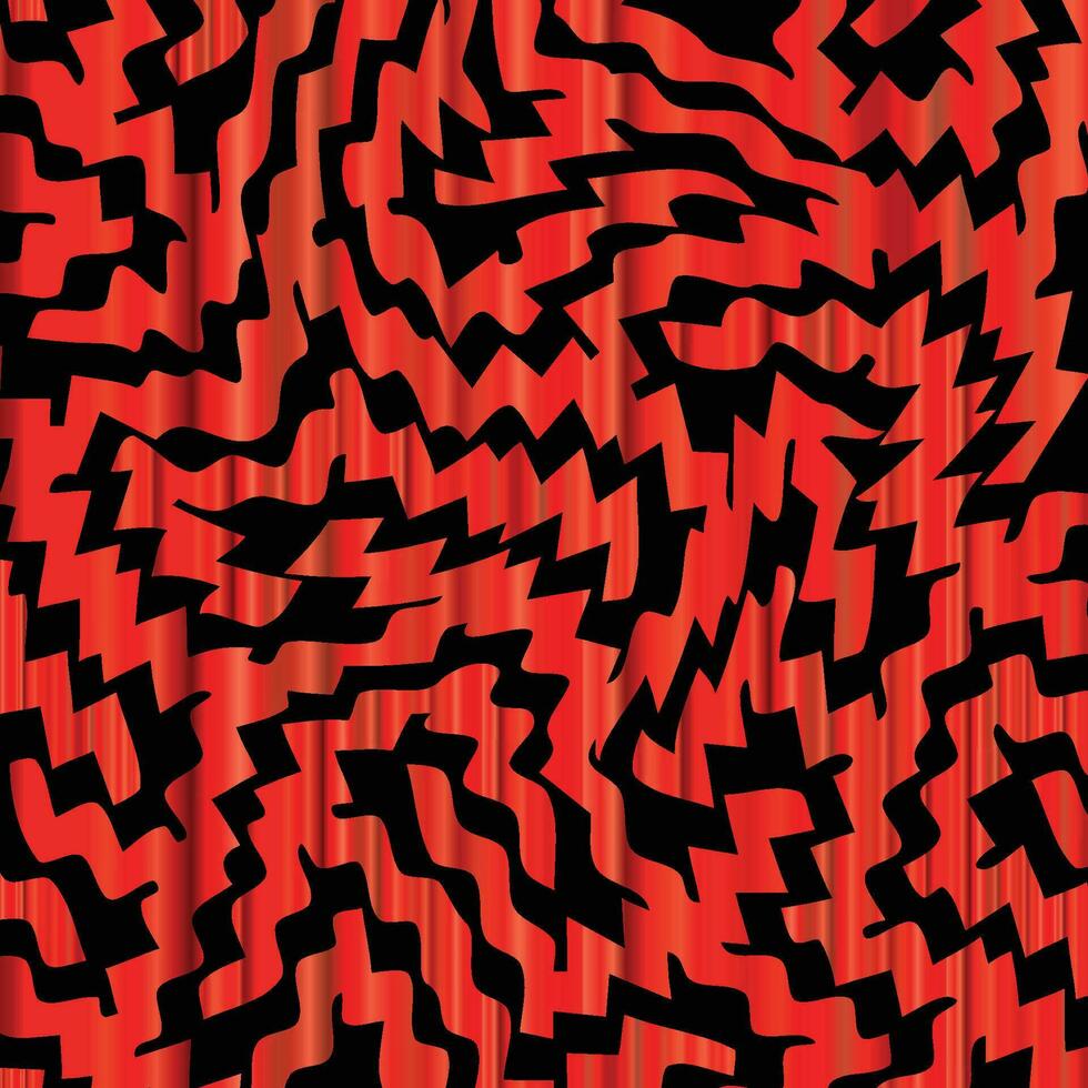 sömlös mönster med röd retro pixel rader vektor