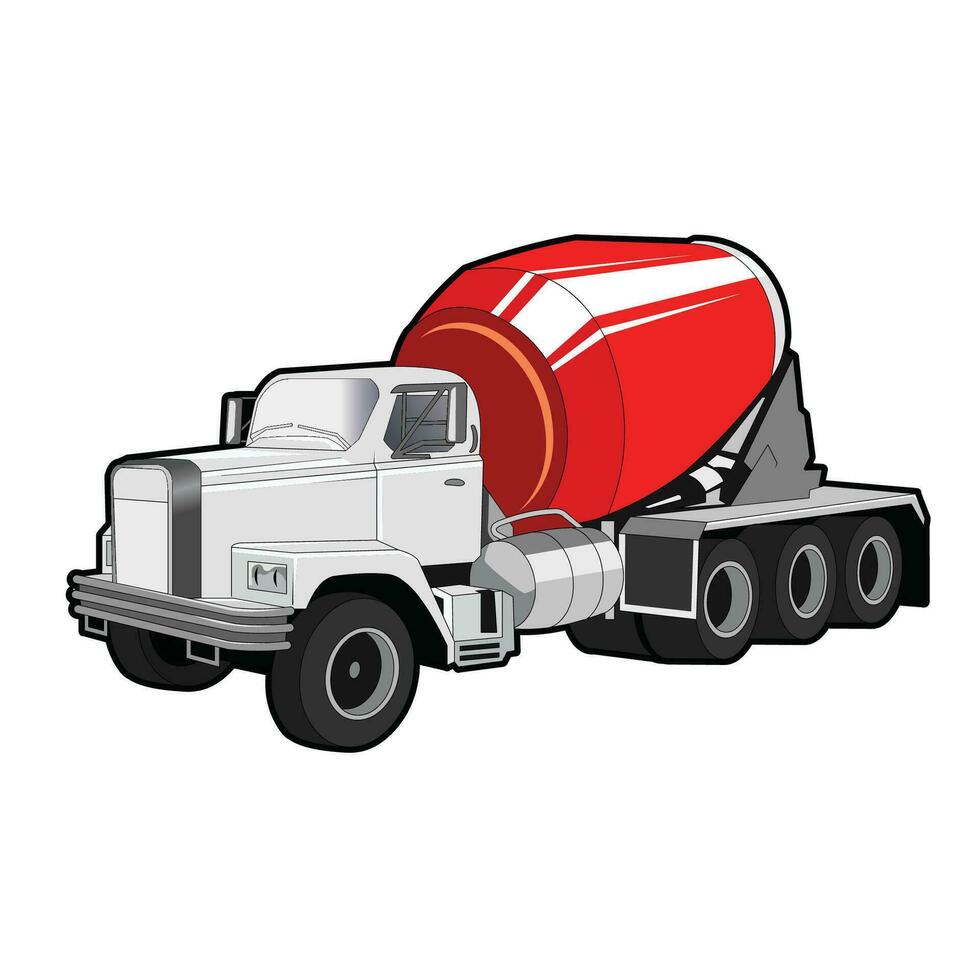 LKW Vektor Illustration