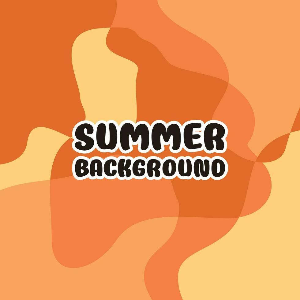 genial abstrakt Muster Sommer- Hintergrund bunt Vektor Design zum Banner Gruß Karten Post