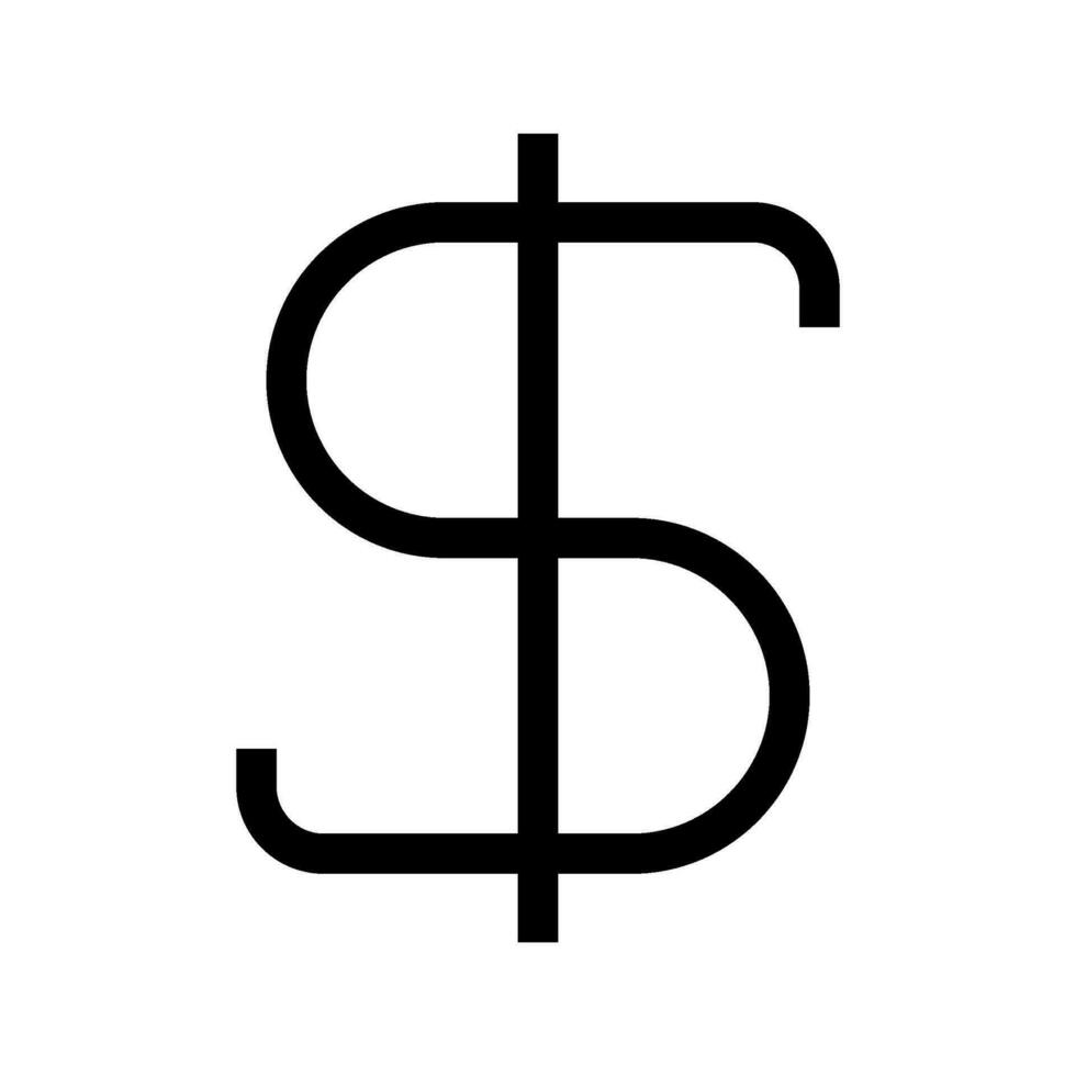 dollar ikon vektor symbol design illustration