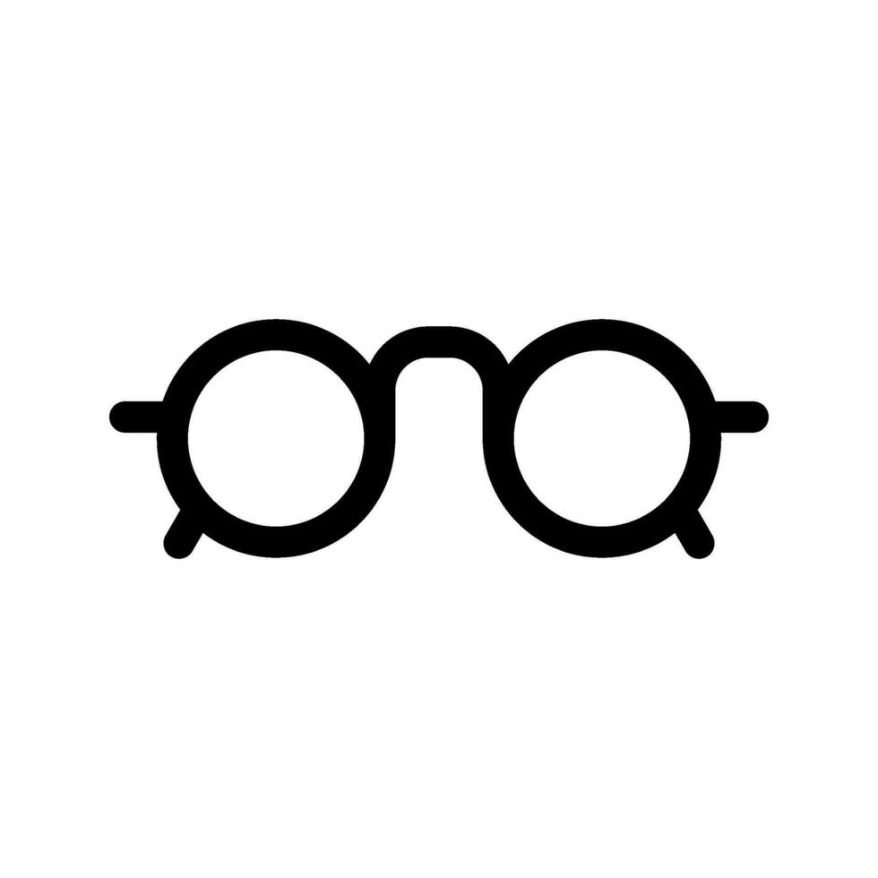 Brille Symbol Vektor Symbol Design Illustration