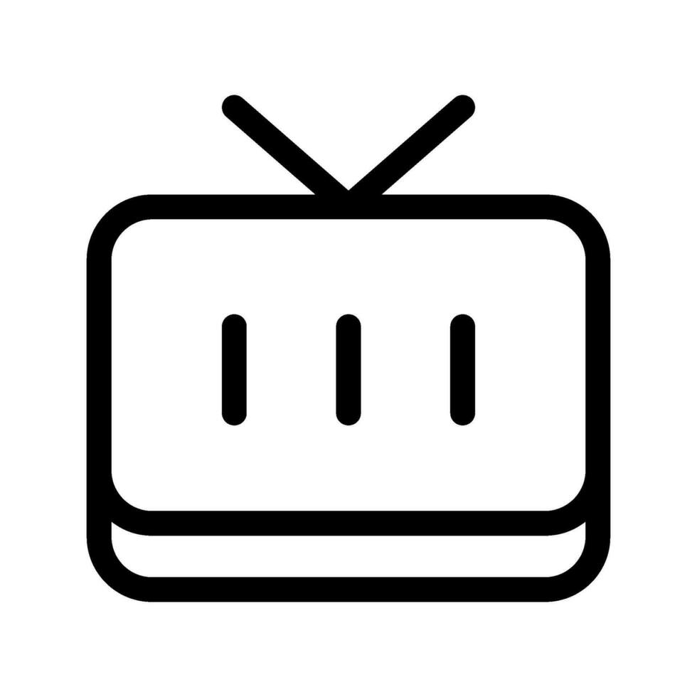 tv ikon vektor symbol design illustration